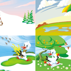 иллюстрации для календаря