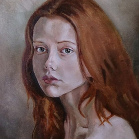 Портрет юной девушки