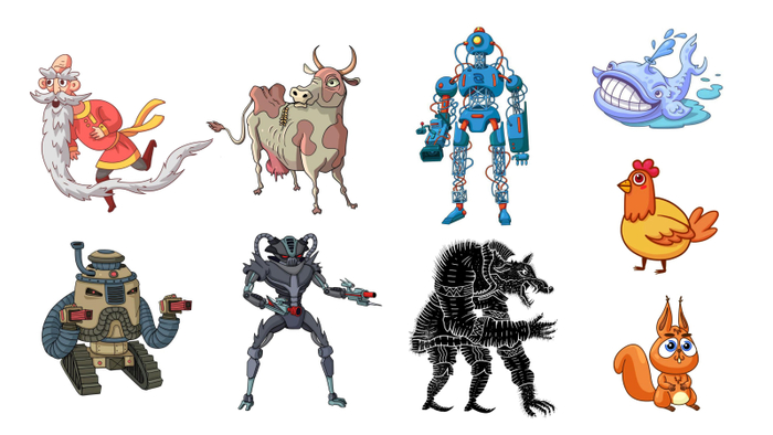 Разные персонажи 1