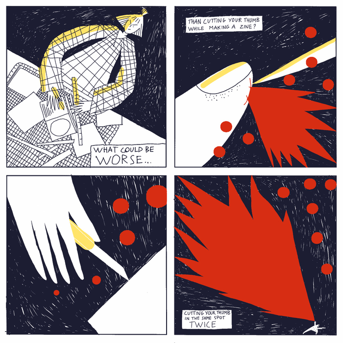 Комикс про жизнь иллюстратора