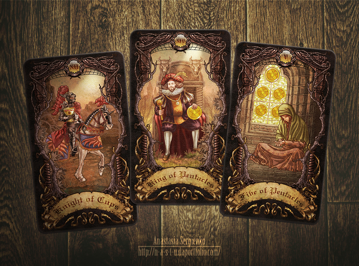 Mysterium. Tarot cards 4