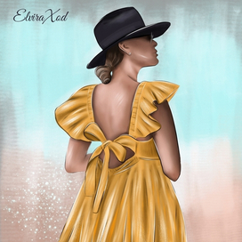 Арт. Девушка. Лето