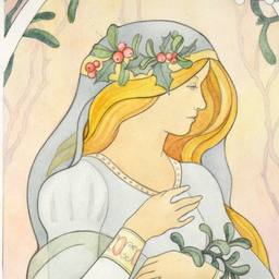 Зима (первый вариант),рисунок для вышивки