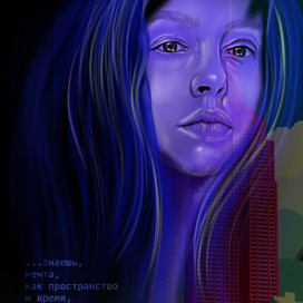 July. Портрет-метафора