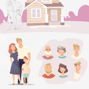 Storyboard video. Development of characters and style of illustrations, 2017