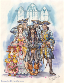 Связанный узами брака.