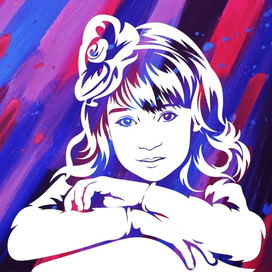 Трафарет флип флоп эскиз