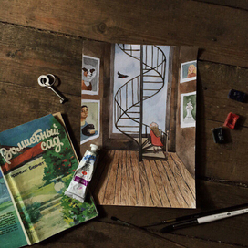 иллюстрации к книге "волшебный сад"