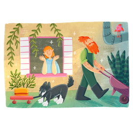 Эко-открытка озеленение города