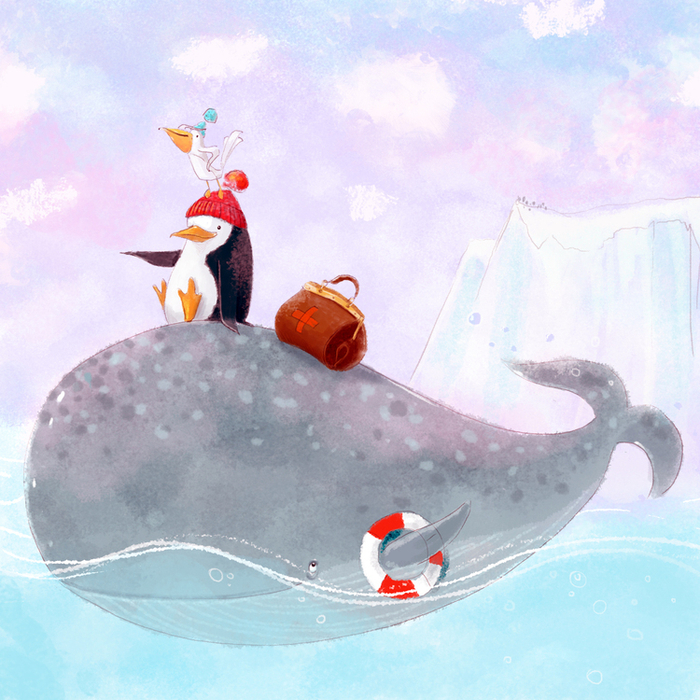 про пингвина Петю.