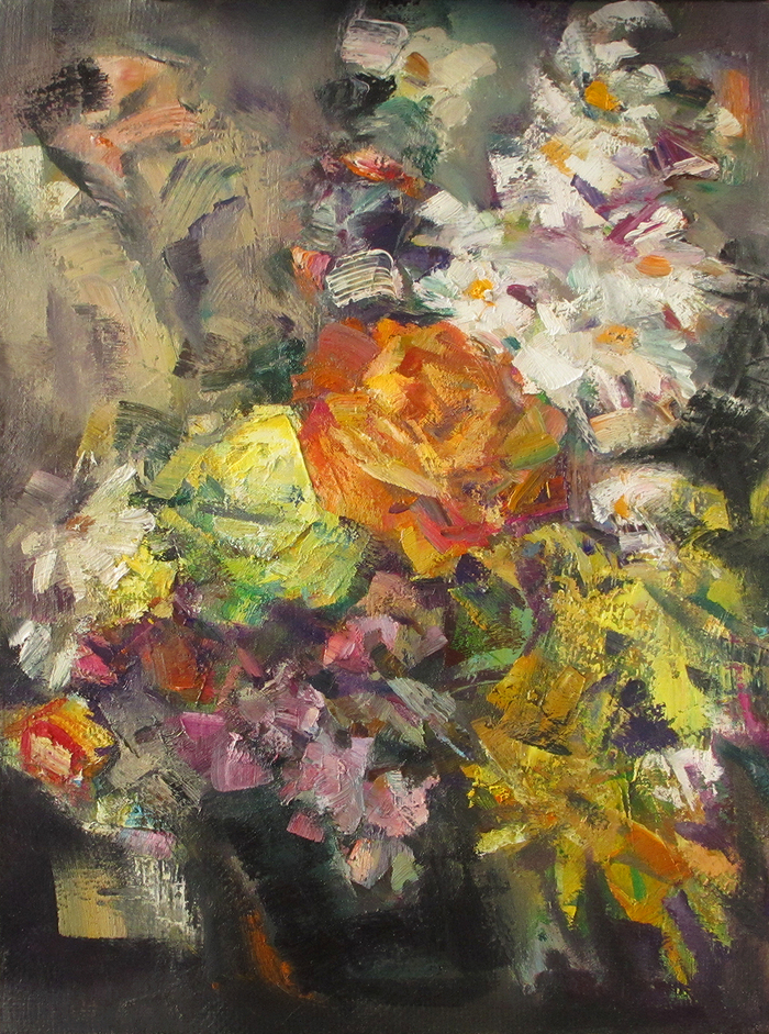 этюд с букетом