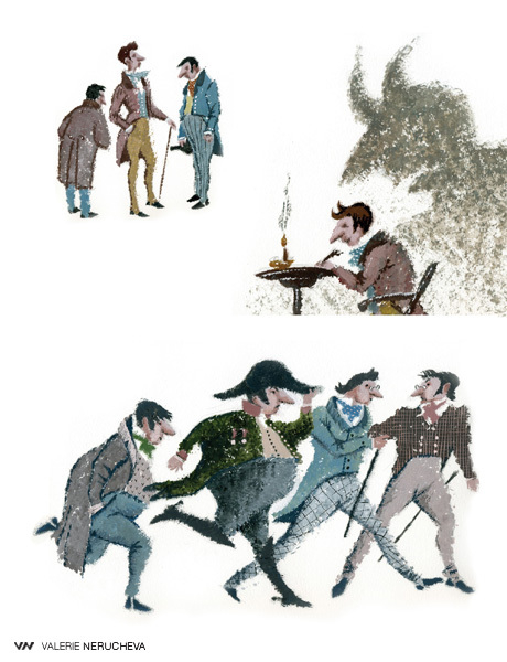 Иллюстрации для журнала Фома