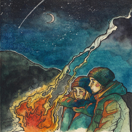 Ночной костёр