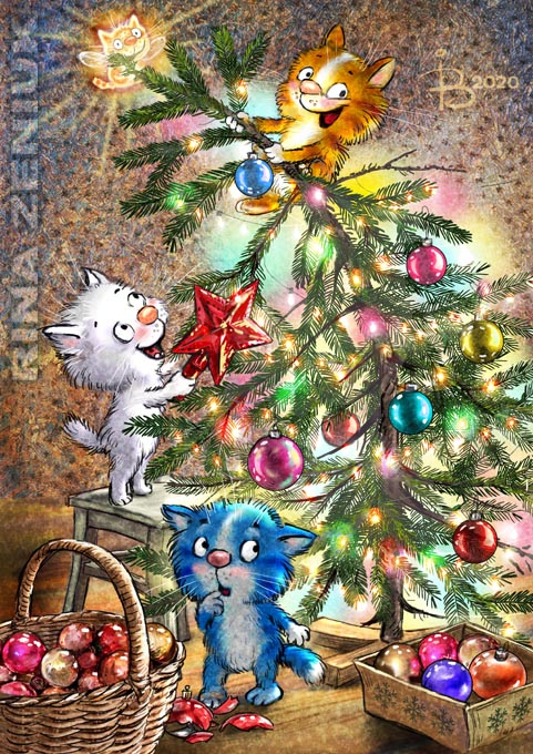 Наряжаем ёлочку!