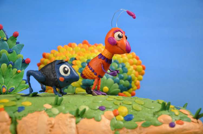 Герои армянских сказок, сделанные из пластилина