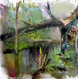 Этюд "Поваленное дерево"