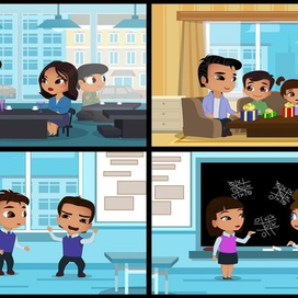 Раскадровка для анимационного промо-ролика