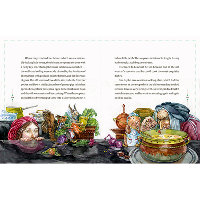 "ИЗУМРУДНАЯ КНИГА СКАЗОК" В.Гауф "Карлик нос" изд. "КАРО"