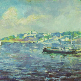 Левитан И. Вид на Нижний Новгород ( копия)