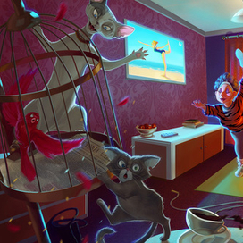 Кошачий переполох