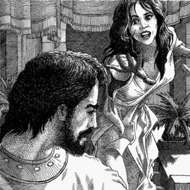 Семирамида останавливает Оанна