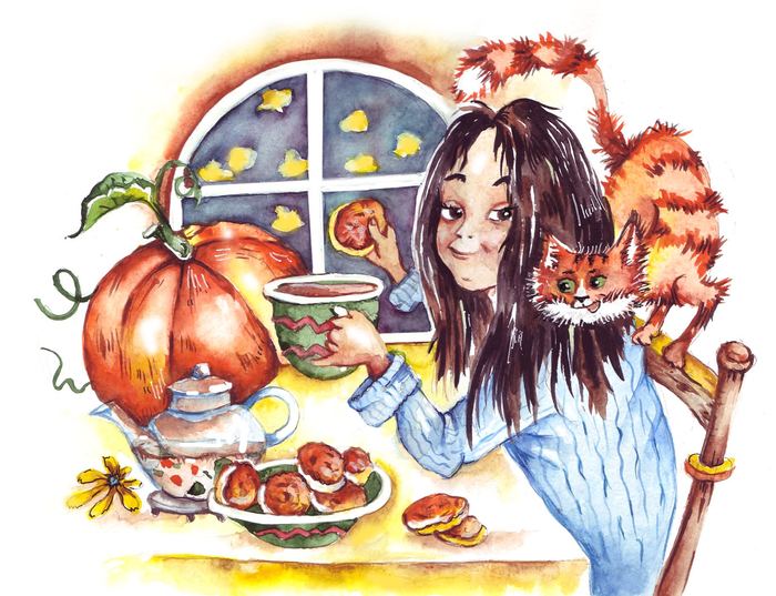 Тыквенное печенье