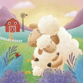 Обложка детской книги для © Little Hippo Books, 2022