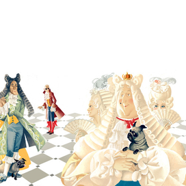 Новое Платье Короля. Разворот