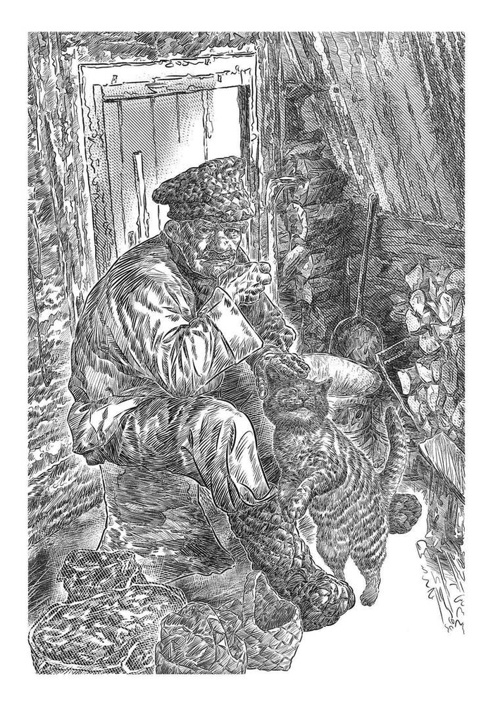 Дорога в сказку, Иллюстрация № 13 - Марлок - маг отшельник.