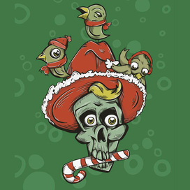 открытка к новому году