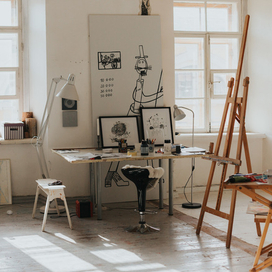 мастерская художника 