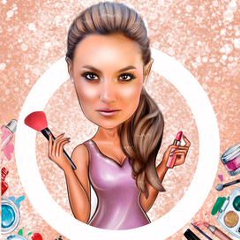 Логотип для визажиста