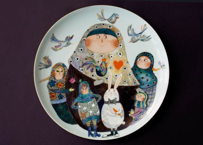 Матрешка Даша. Императорский фарфоровый завод