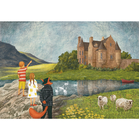 Разворот для книги «Рыжий Фокс», издательство «Абраказябра»