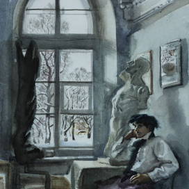 в Академии Художеств