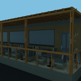 Веранда ресторана