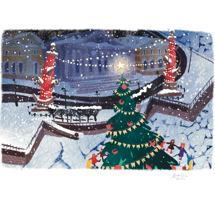 Новый год в Петербурге