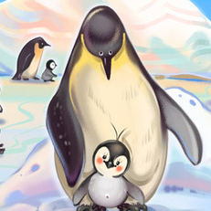 Приключения пингвиненка.