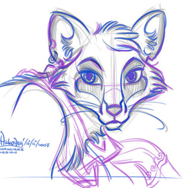 Лис Бродяга (Эскиз)