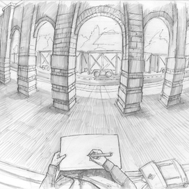 правая белая