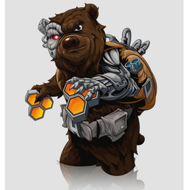Медведь киборг