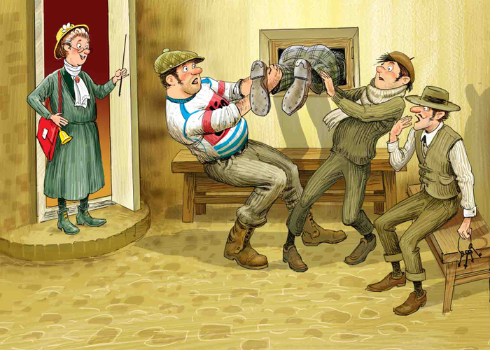 Разворот 54-55. Детектив Я...Э...