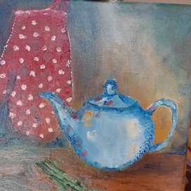 Масляная живопись на холсте (натюрморт)