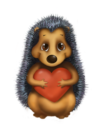 Ёжик с сердцем