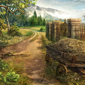 фон к игре "Путь к любви"