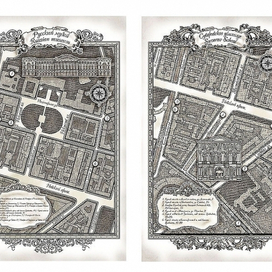 Серия из 21 иллюстрации, шоппинг-гид «Я покупаю», Петербург.