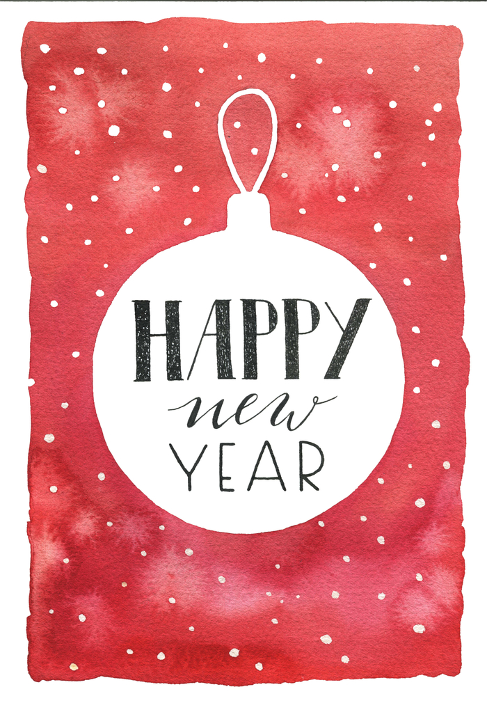 новогодняя открытка