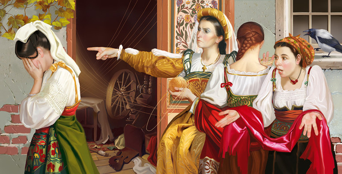 Итальянская сказка " Злая судьба"