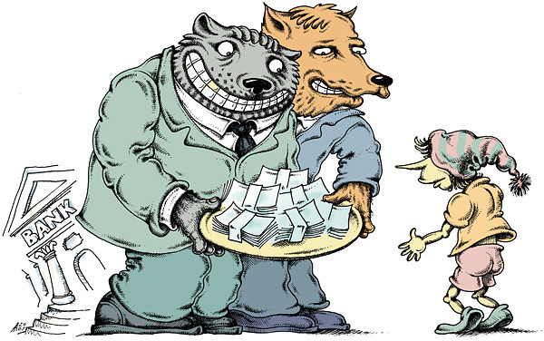 иллюстрация в журнал TimeOut