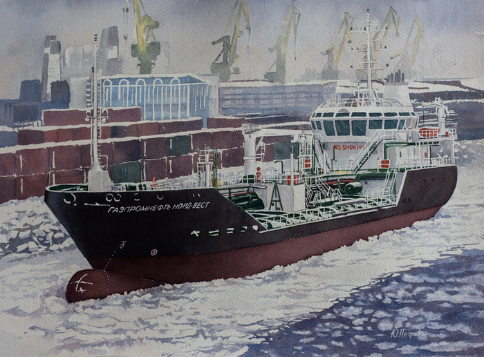 Танкер Газпром Норд Вест 